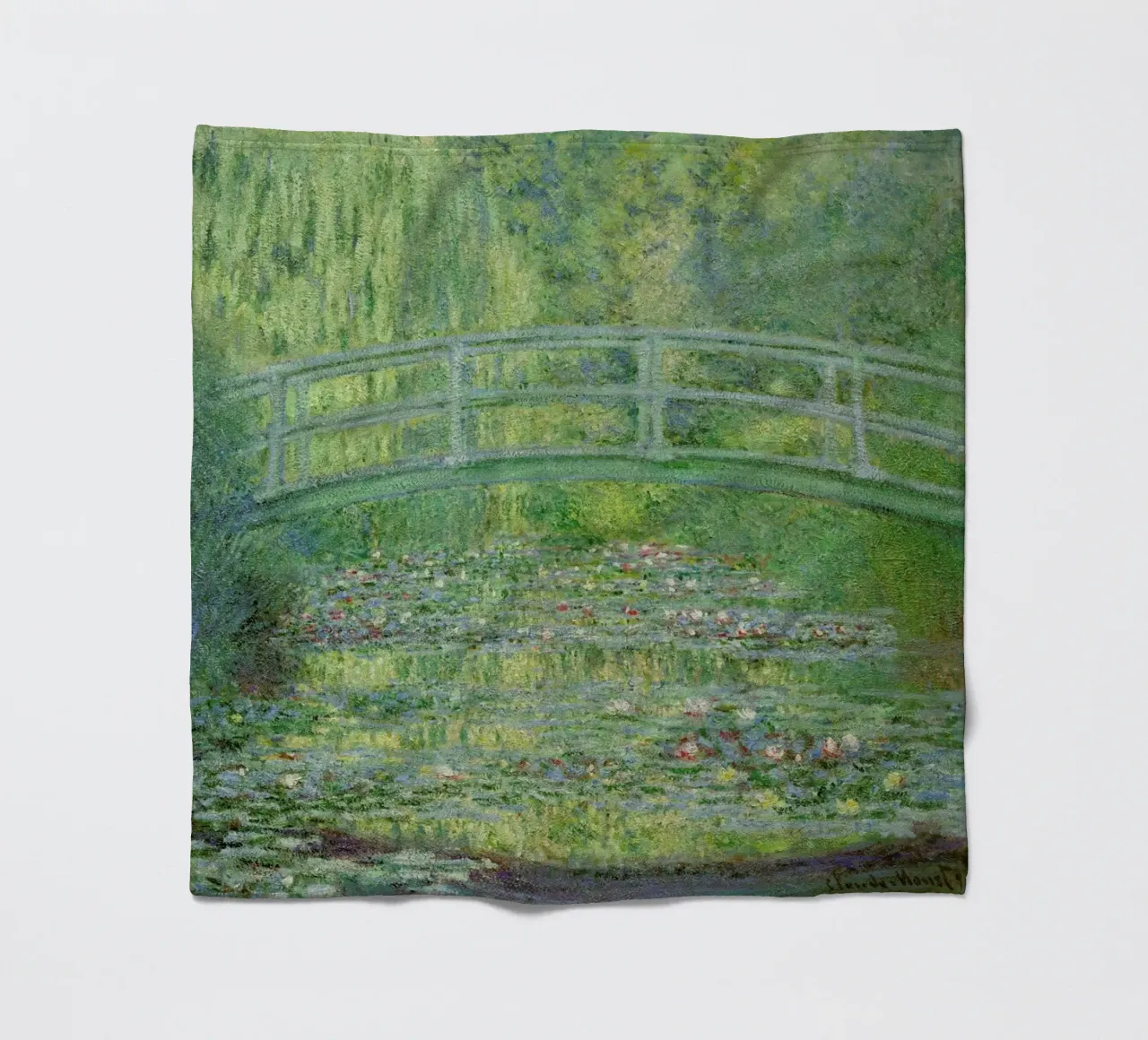 Monet - The Water-Lily Pond coperta in pile da ARTOTHEK