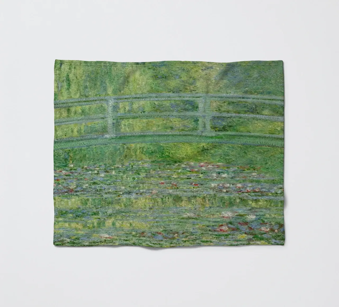 Monet - The Water-Lily Pond coperta in pile da ARTOTHEK