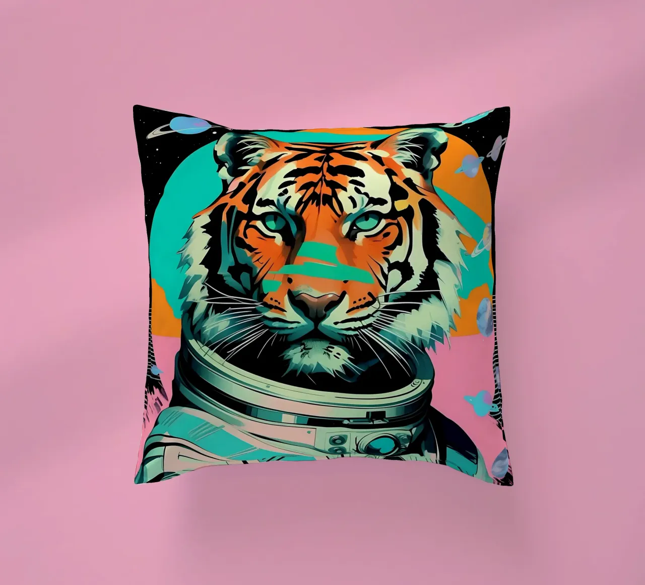 Stile_tigre_D_2 cuscino da Tierisch bunt by LK