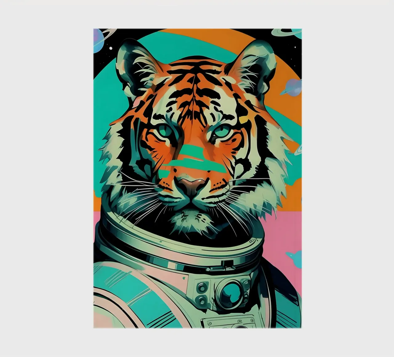 Tiger_Style_D_2 notebook by Tierisch bunt by LK
