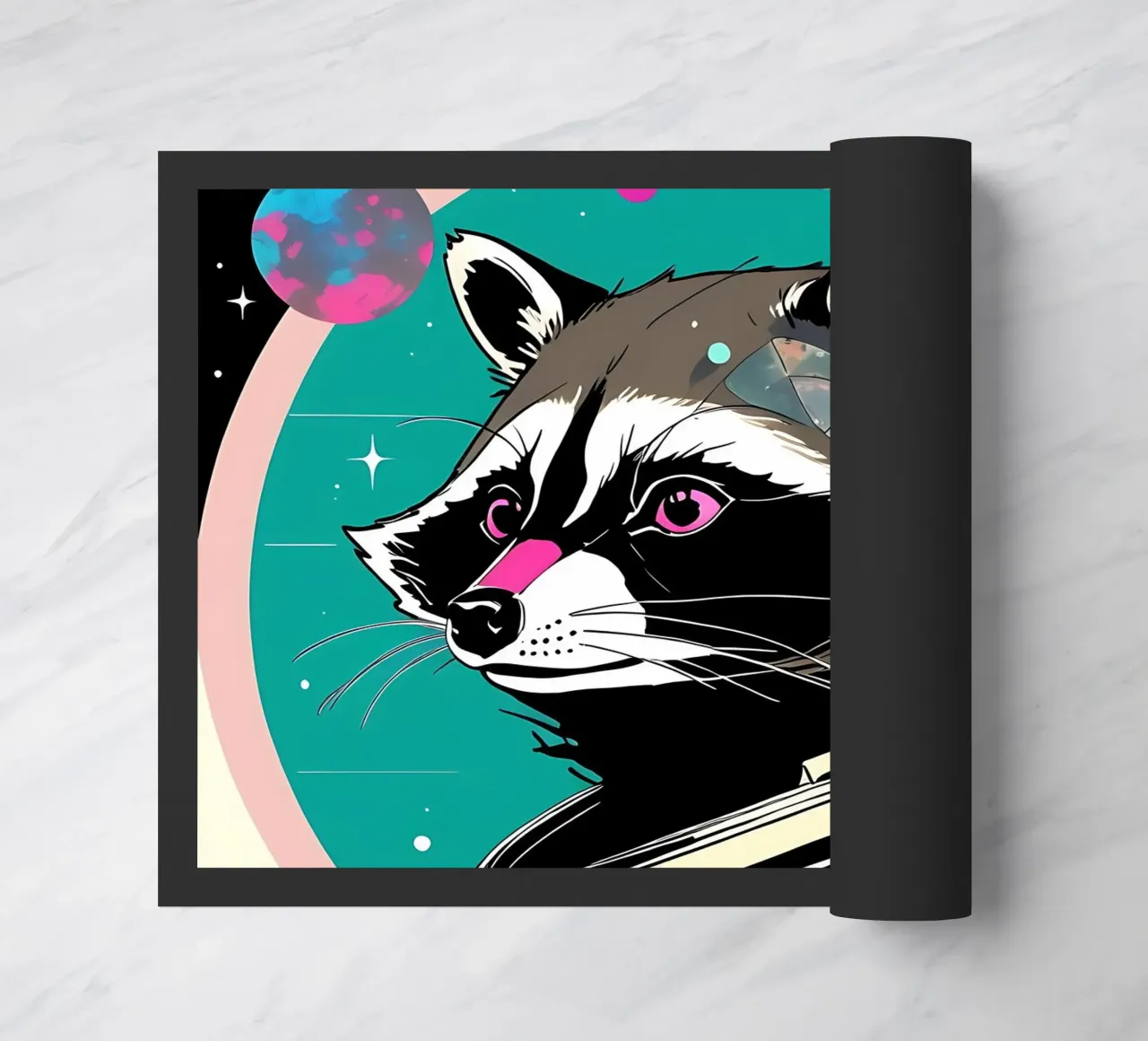 Procione_Stile_D_1 zerbino da Tierisch bunt by LK