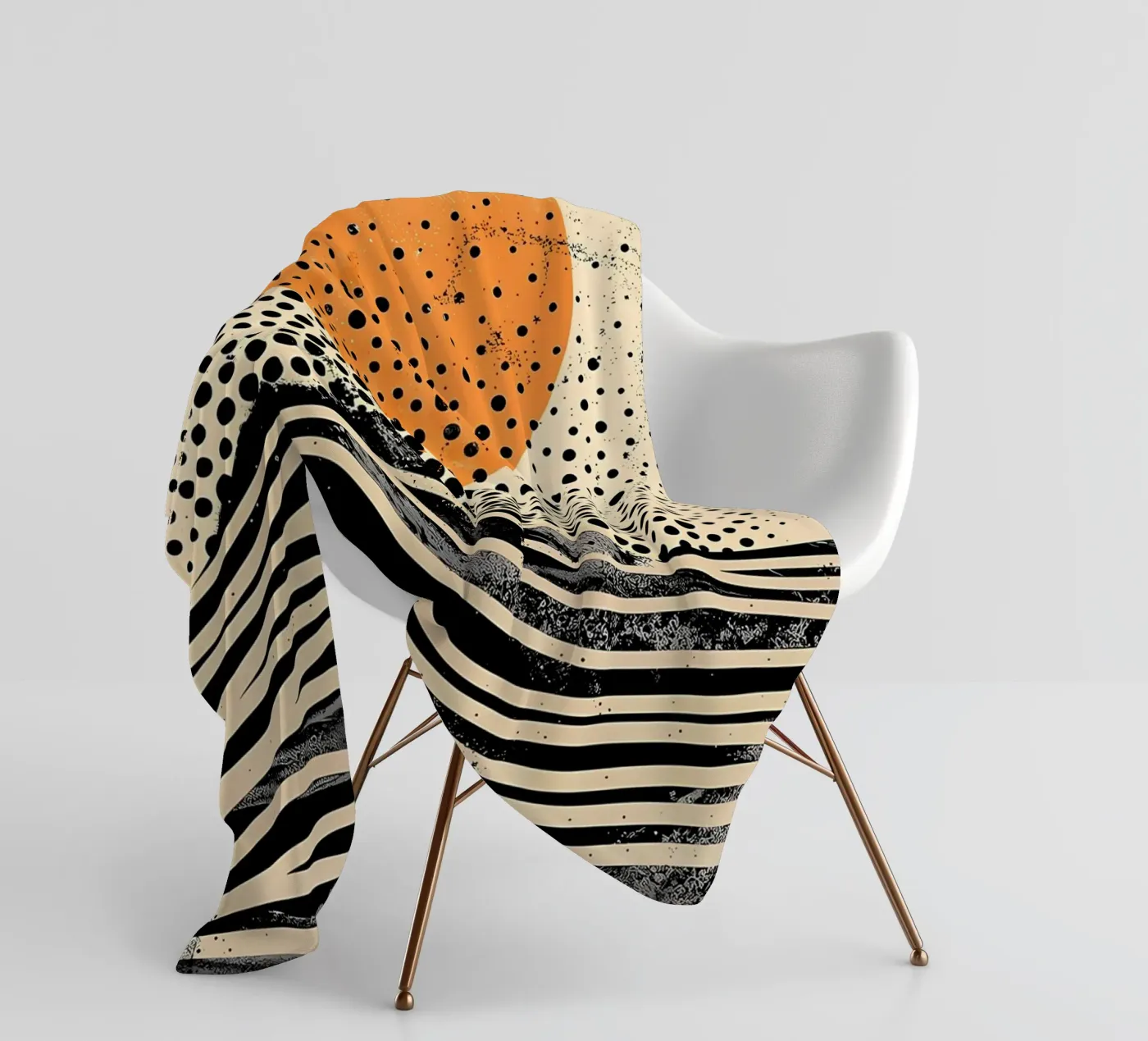 Dot Sun Waves Fleecedecke von James M Coyle