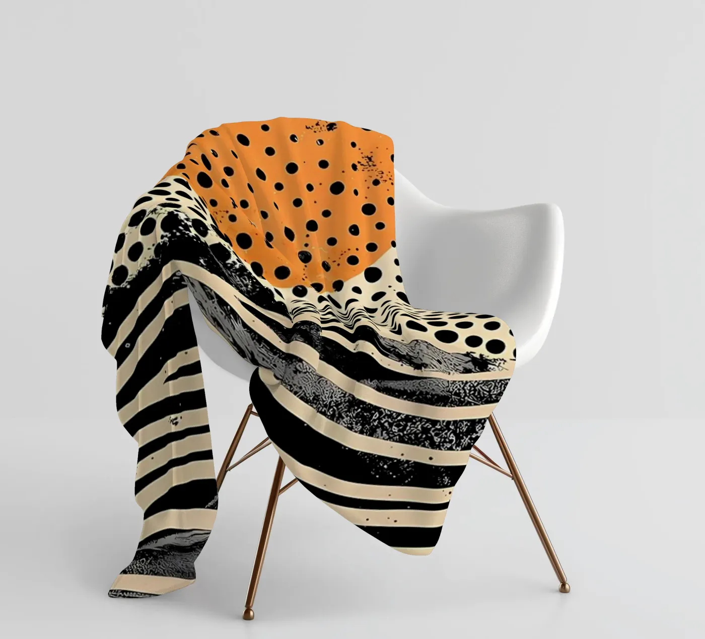 Dot Sun Waves Fleecedecke von James M Coyle