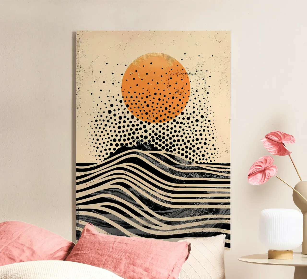 Dot Sun Waves plexiglass da James M Coyle