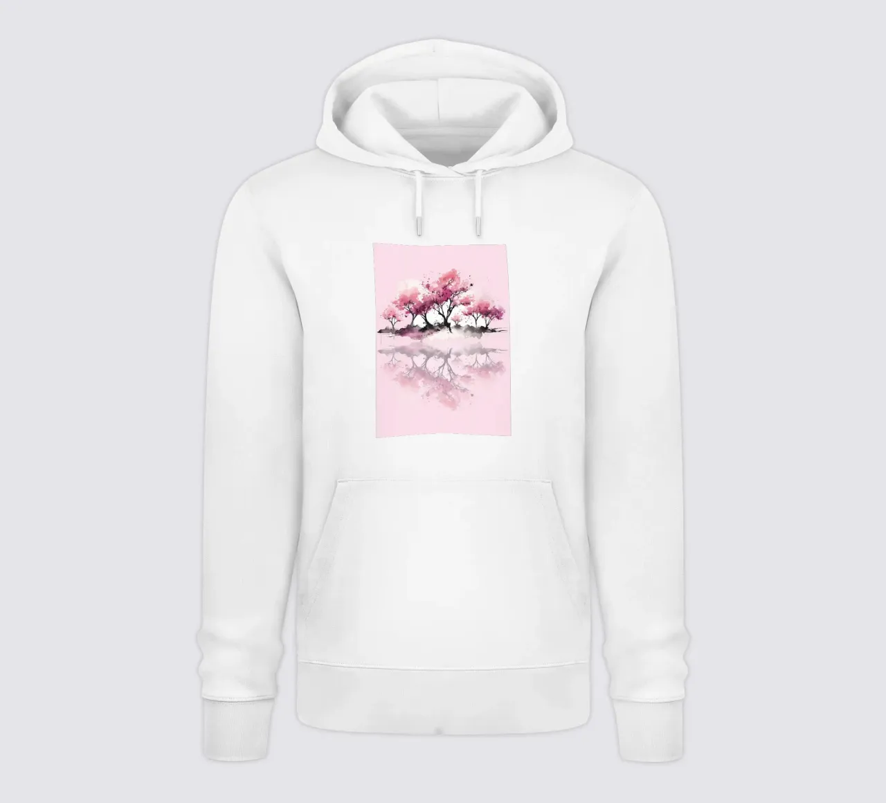 ciliegio in fiore in Giappone felpa con cappuccio da Rebecca Clark Wyrick