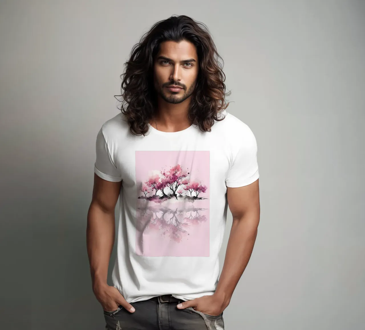 ciliegio in fiore in Giappone t-shirt da Rebecca Clark Wyrick