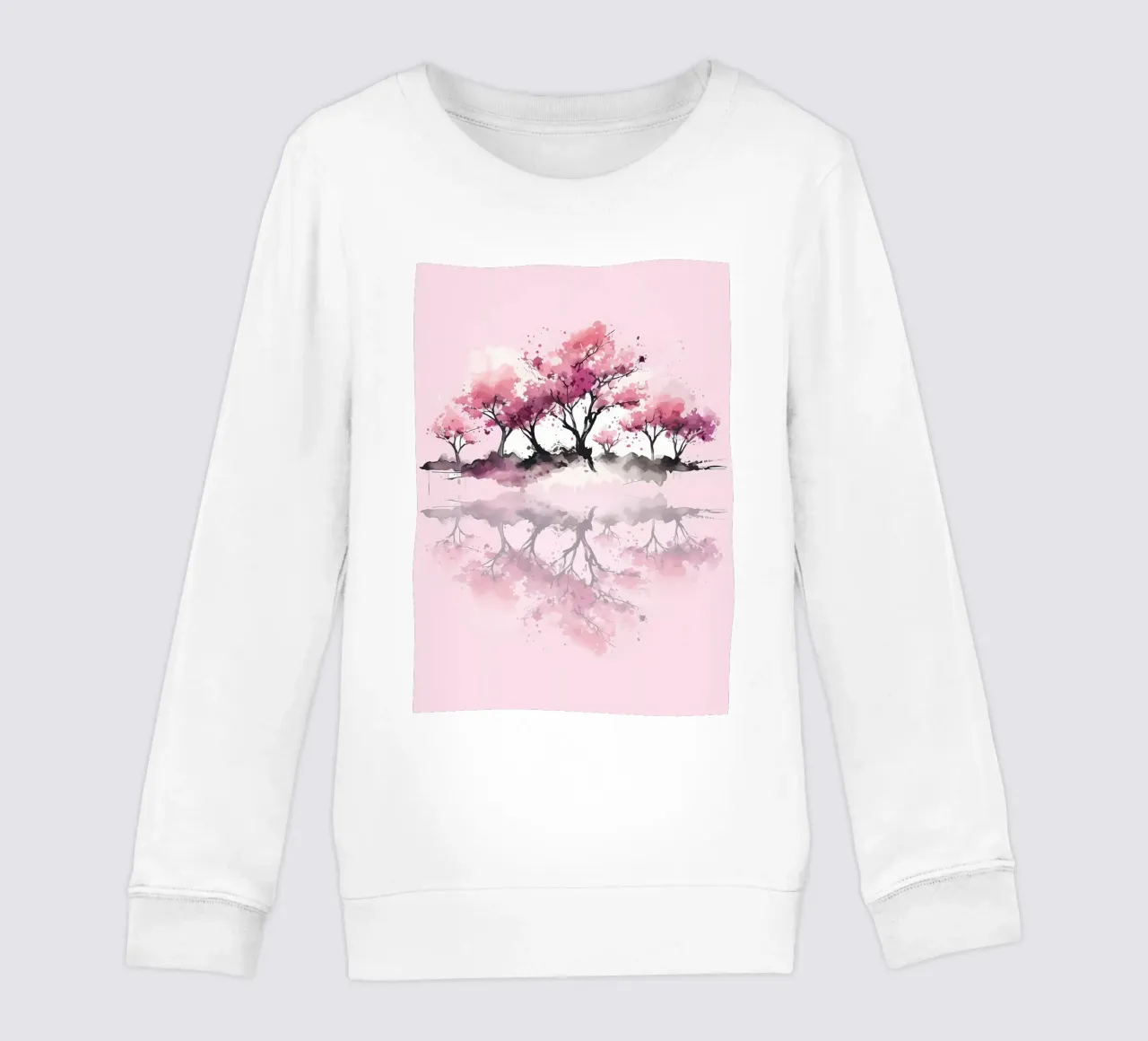 ciliegio in fiore in Giappone felpa bambino da Rebecca Clark Wyrick