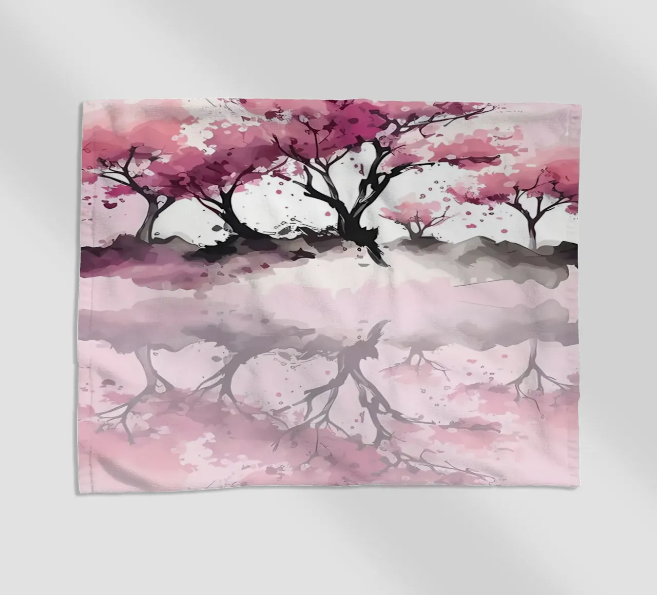 ciliegio in fiore in Giappone telo mare da Rebecca Clark Wyrick