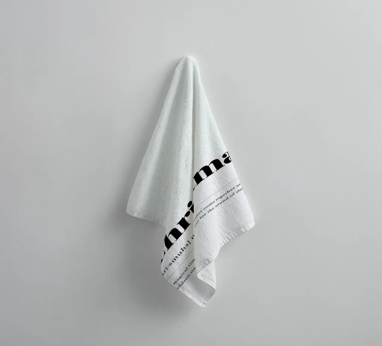 Magical Time Of Year asciugamano da bagno da daylight design studio