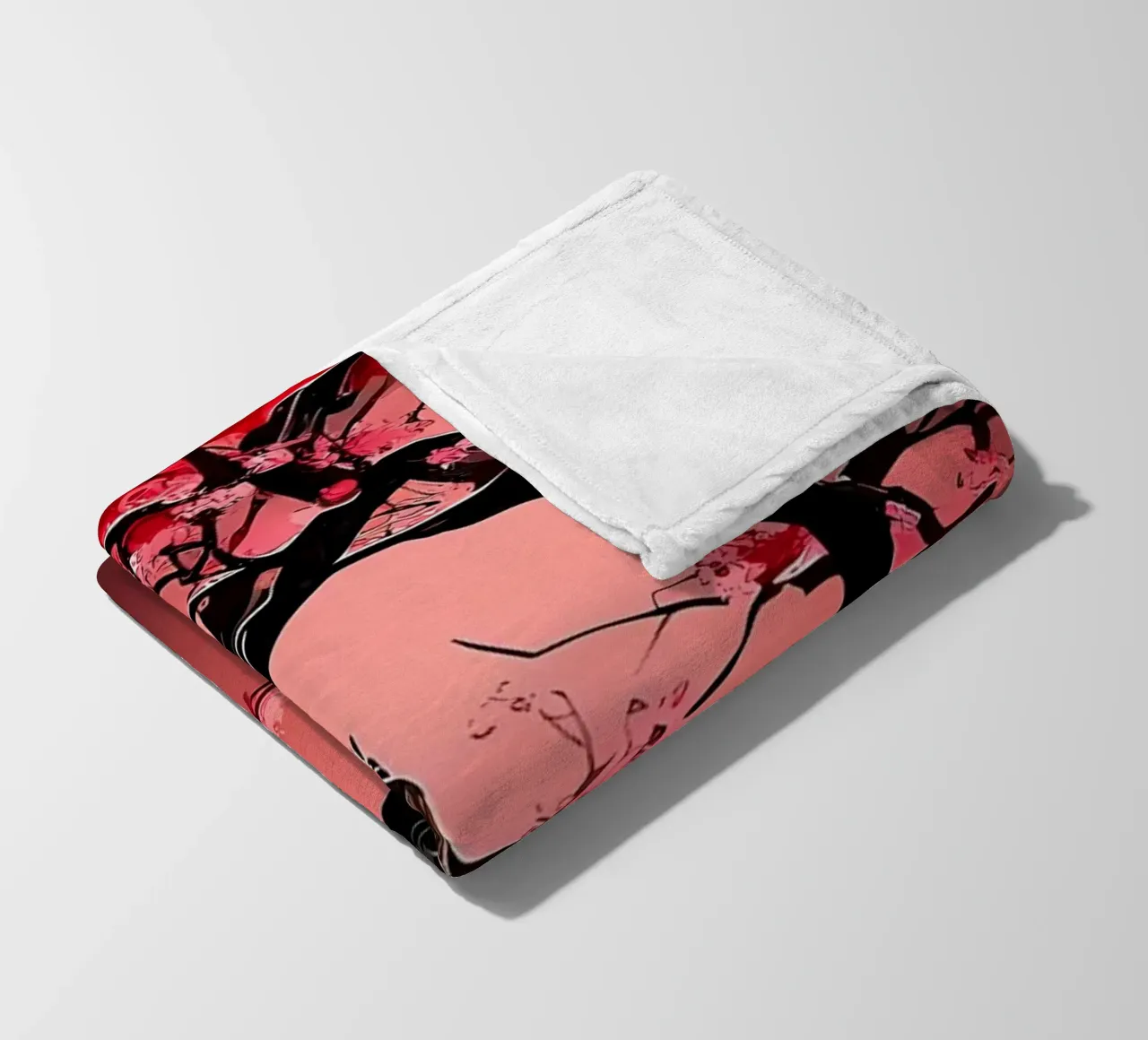 Fiori di ciliegio giapponesi coperta in pile da Rebecca Clark Wyrick