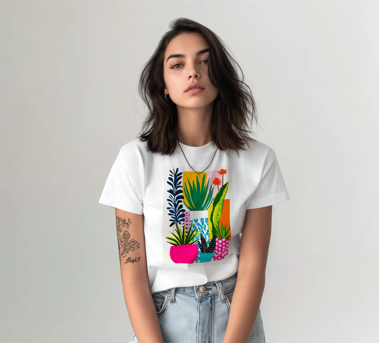 Tema botanico t-shirt da Justyna Jaszke JBJart