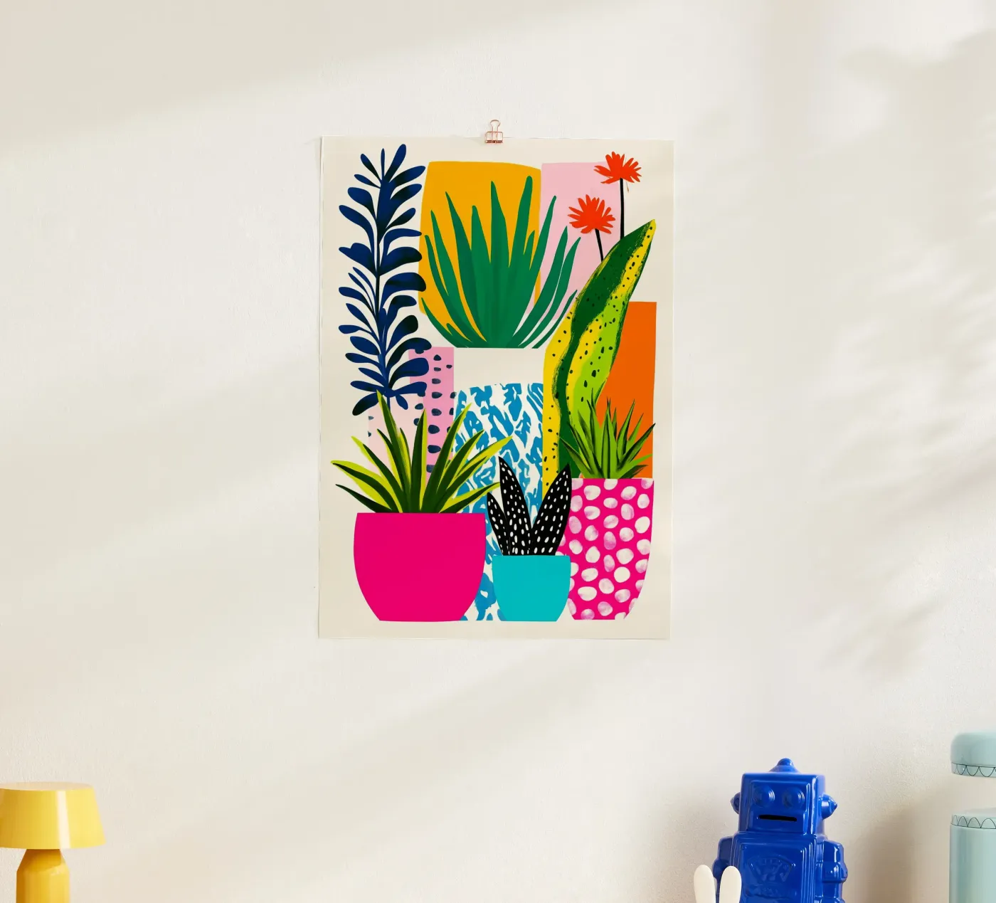 Botanical theme poster by Justyna Jaszke JBJart