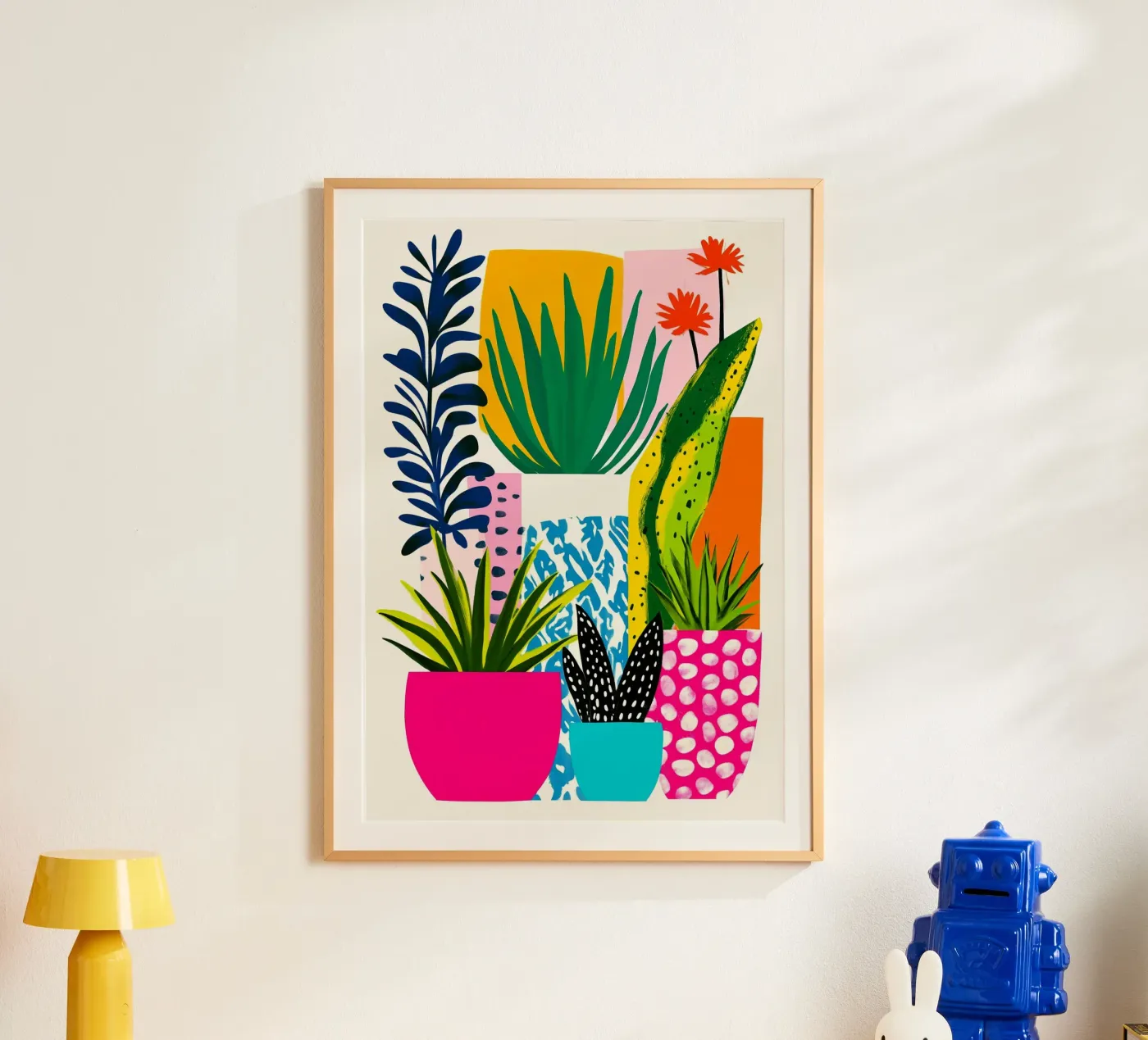 Botanical theme poster by Justyna Jaszke JBJart