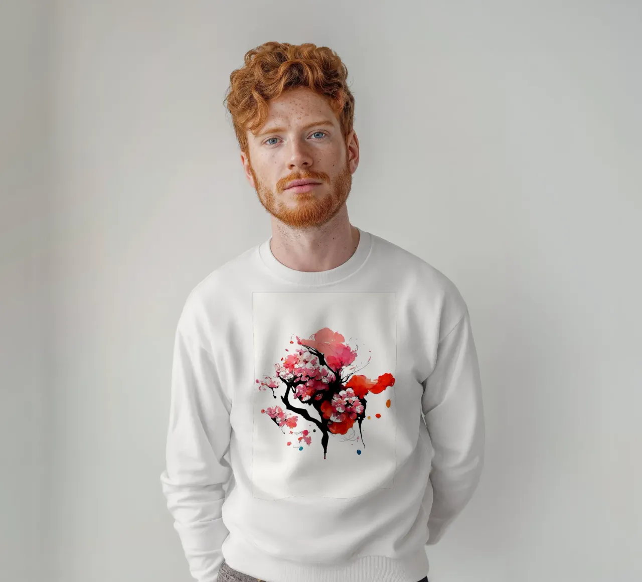 Fiori di ciliegio sakura felpa da Rebecca Clark Wyrick