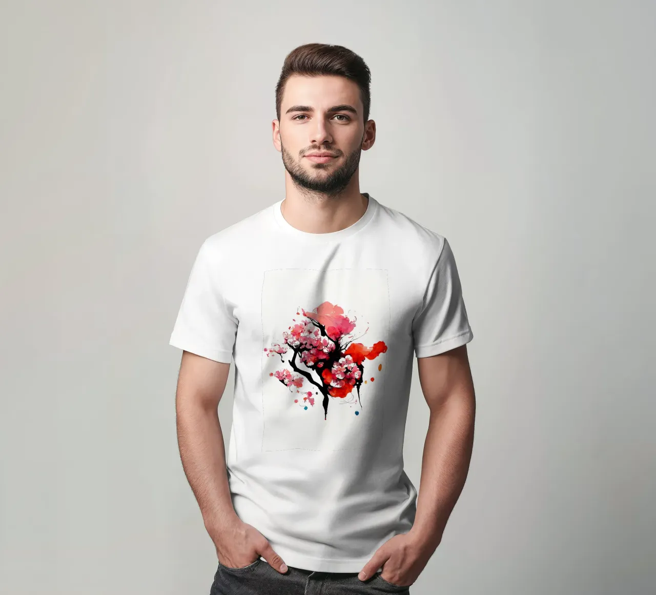 Fiori di ciliegio sakura t-shirt da Rebecca Clark Wyrick