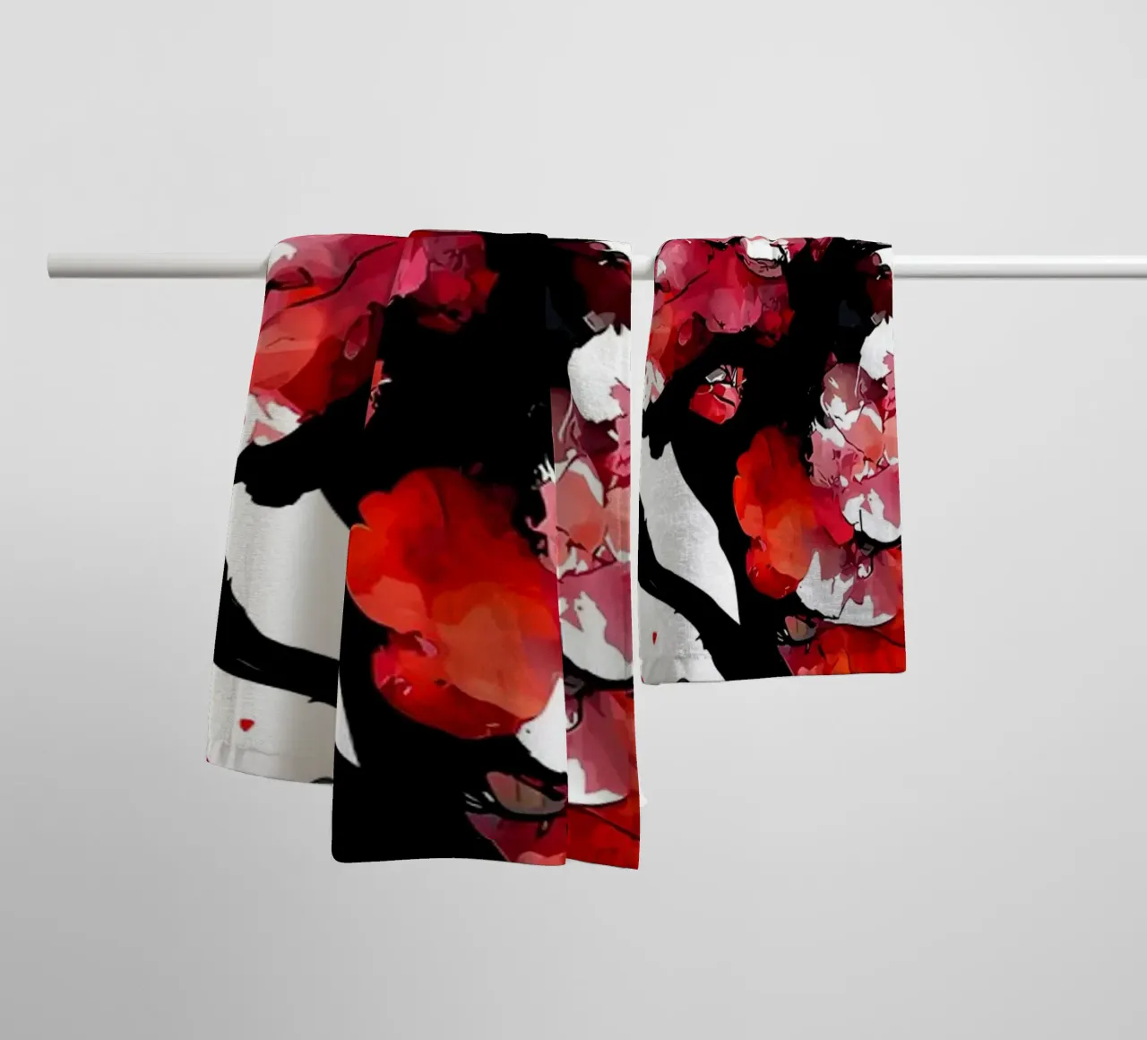 Fiori di ciliegio sakura asciugamano da bagno da Rebecca Clark Wyrick
