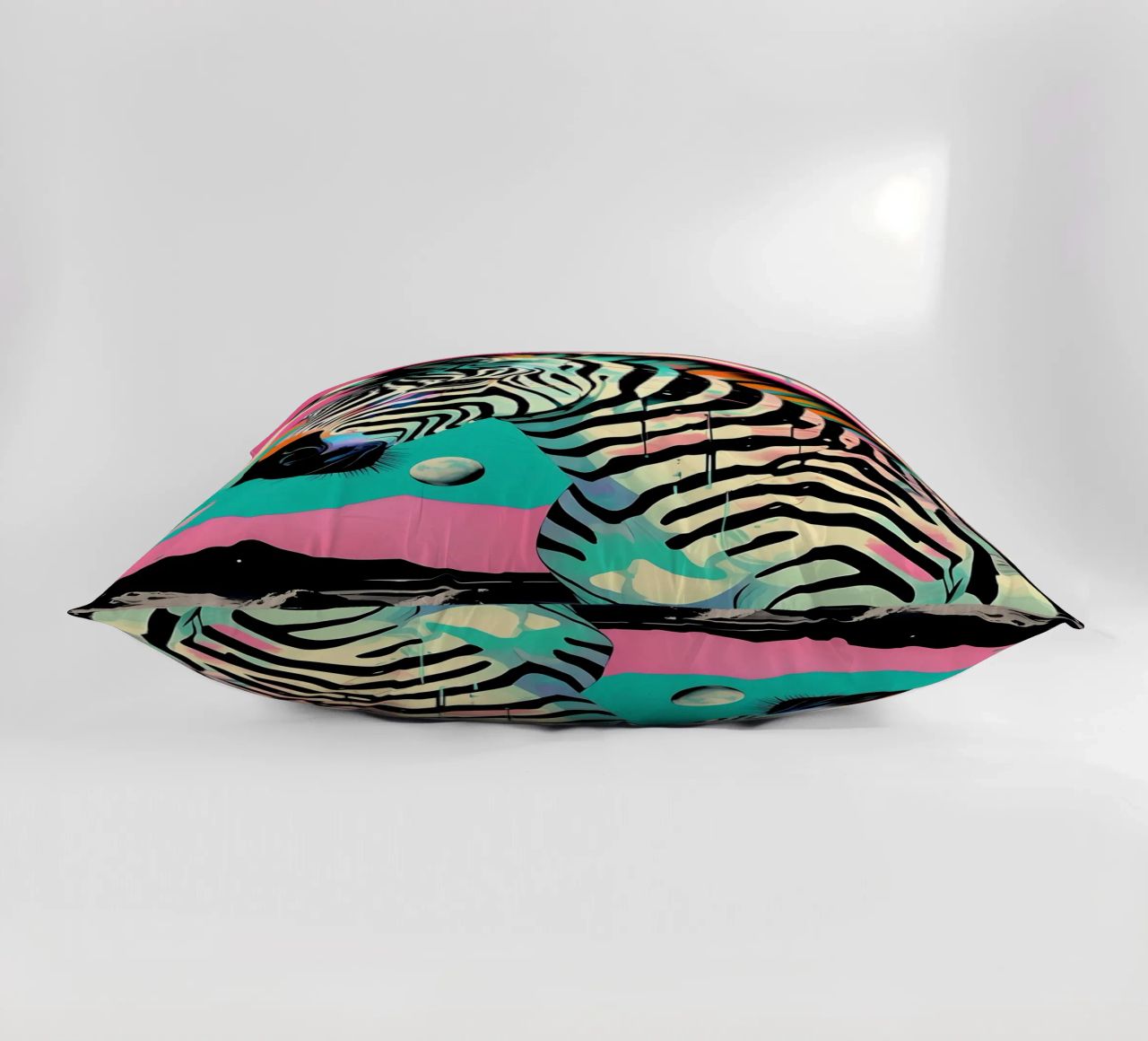 Zebra_Style_D_1 cuscino da Tierisch bunt by LK