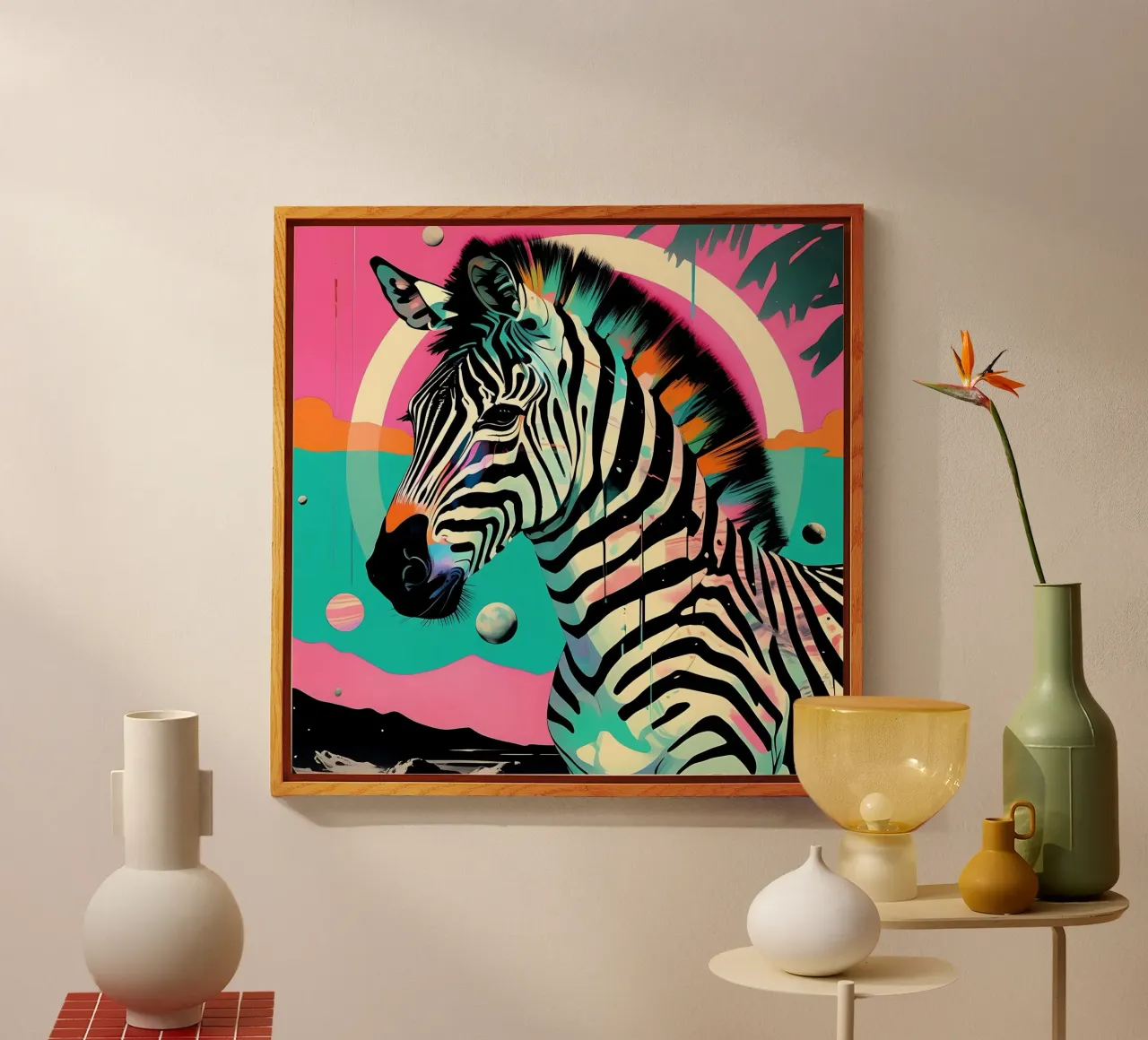 Zebra_Style_D_1 plexiglass da Tierisch bunt by LK
