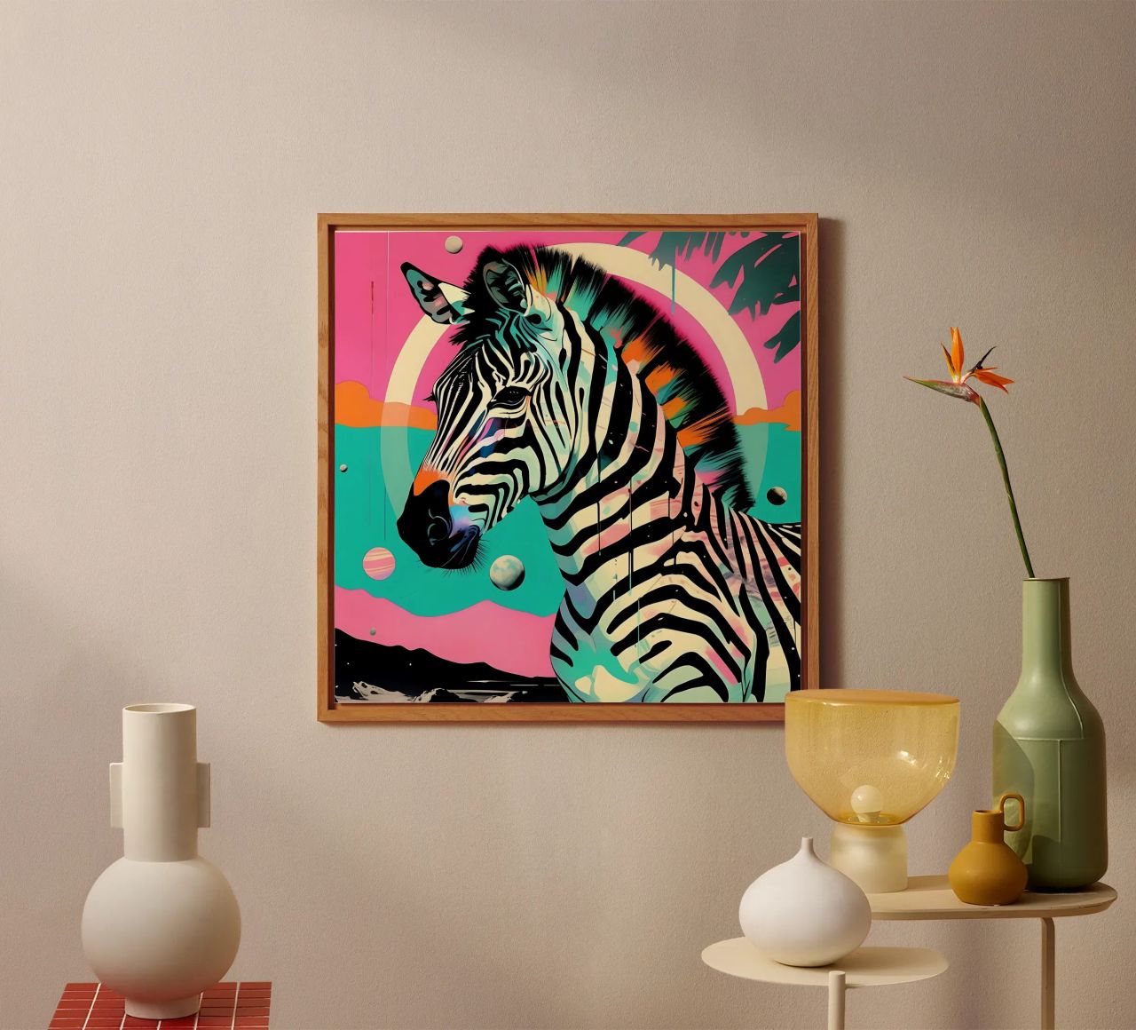 Zebra_Style_D_1 alluminio dibond da Tierisch bunt by LK