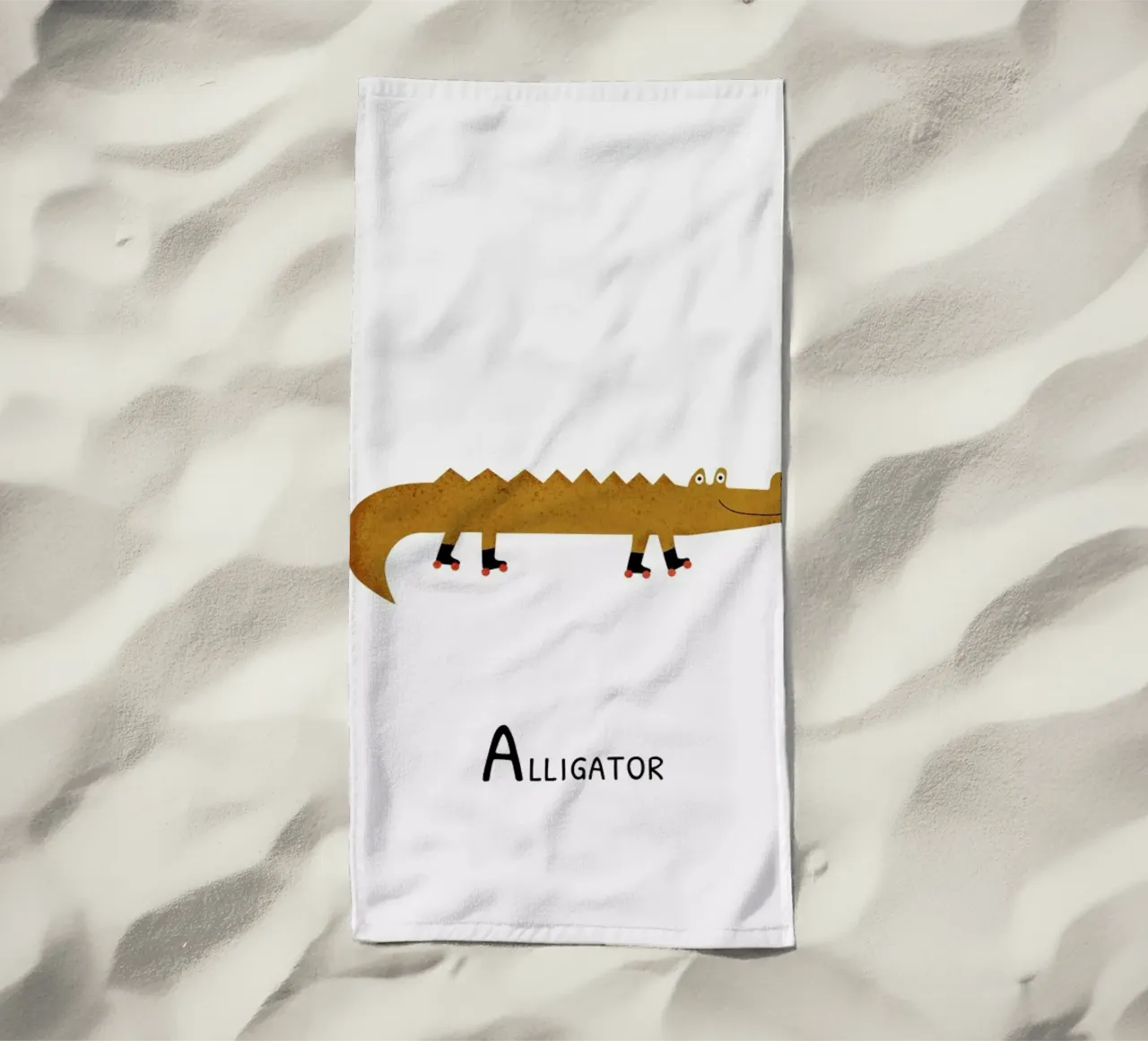 Alligator telo mare da Little Flourishes