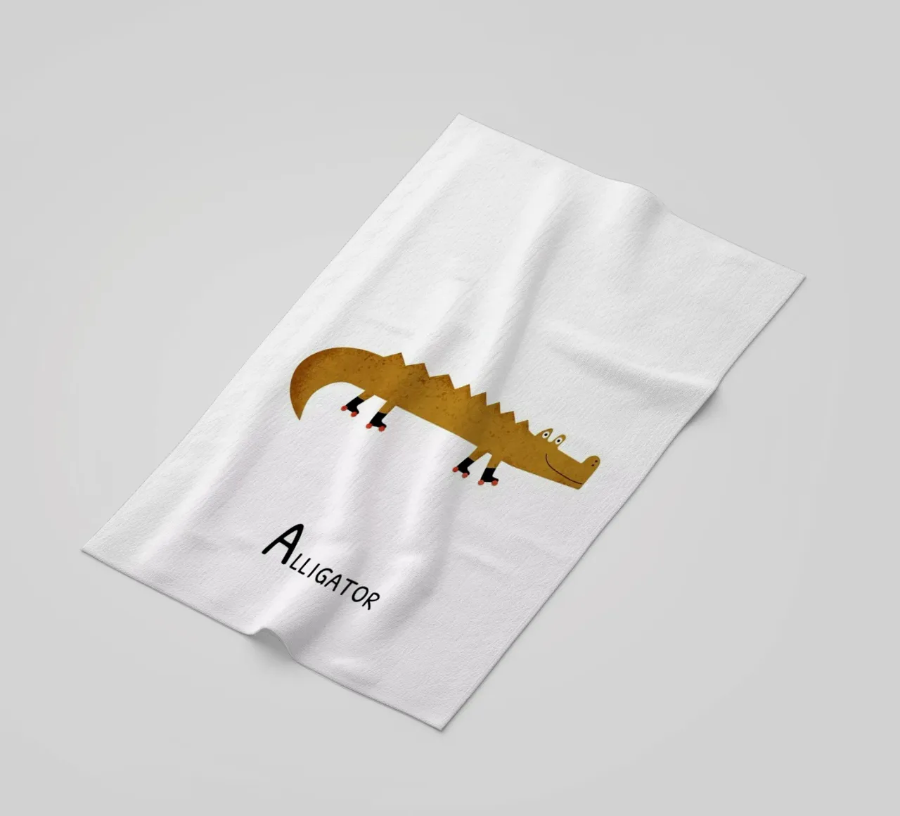 Alligator telo mare da Little Flourishes