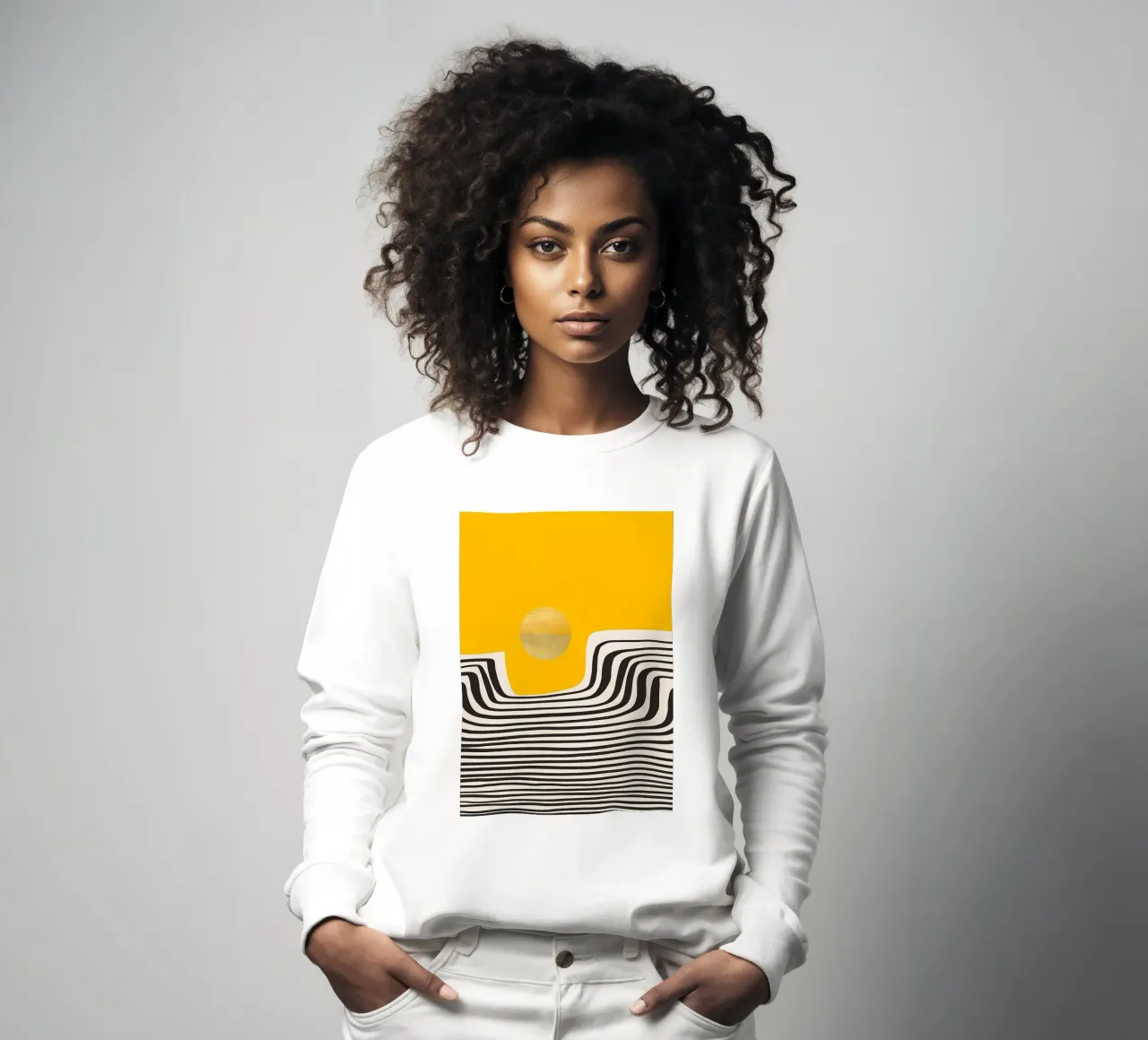 Vue abstraite minimale 2 sweat de James M Coyle