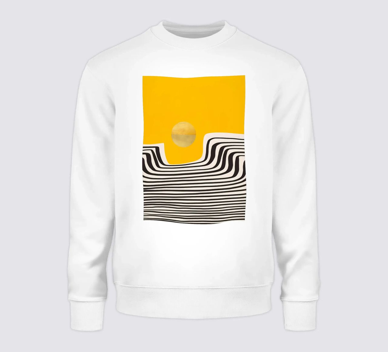 Minimal Abstract View 2 sweatshirt by James M Coyle