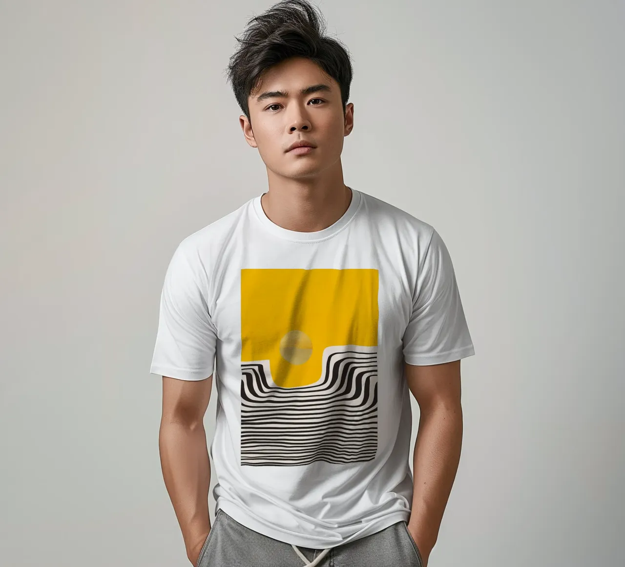 Vue abstraite minimale 2 t-shirt de James M Coyle
