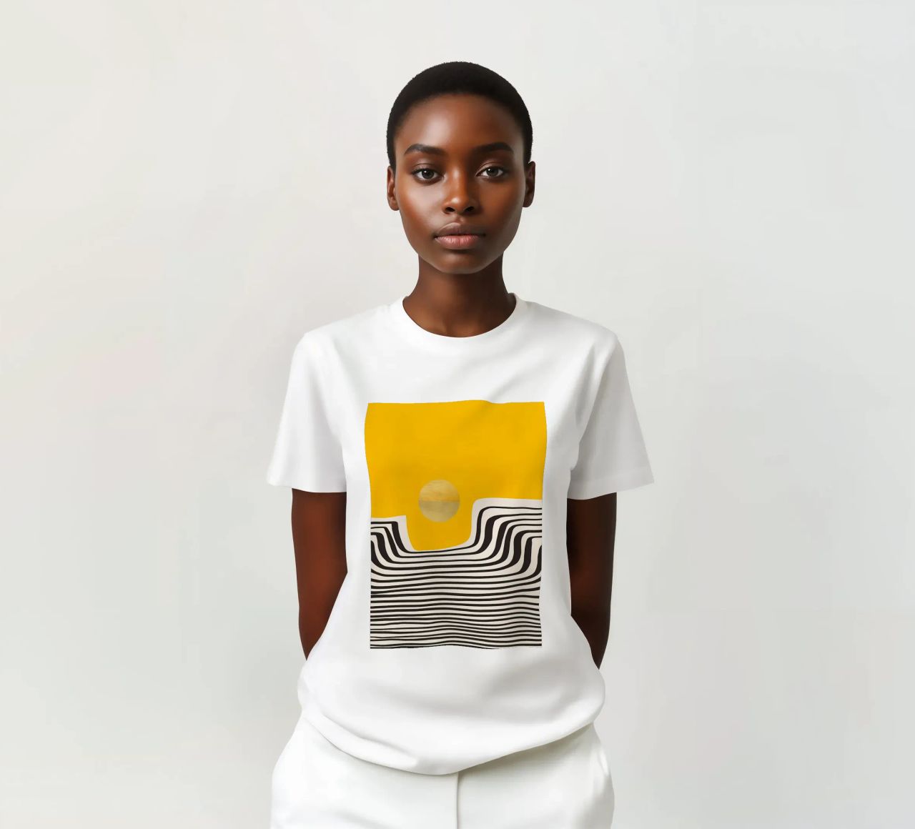 Minimal Abstract View 2 t-shirt by James M Coyle