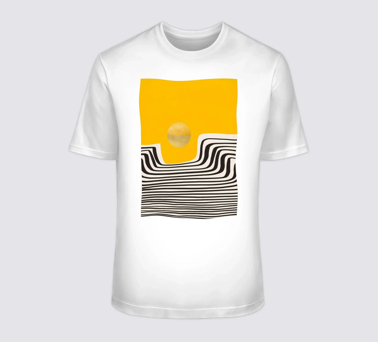 Minimal Abstract View 2 t-shirt by James M Coyle