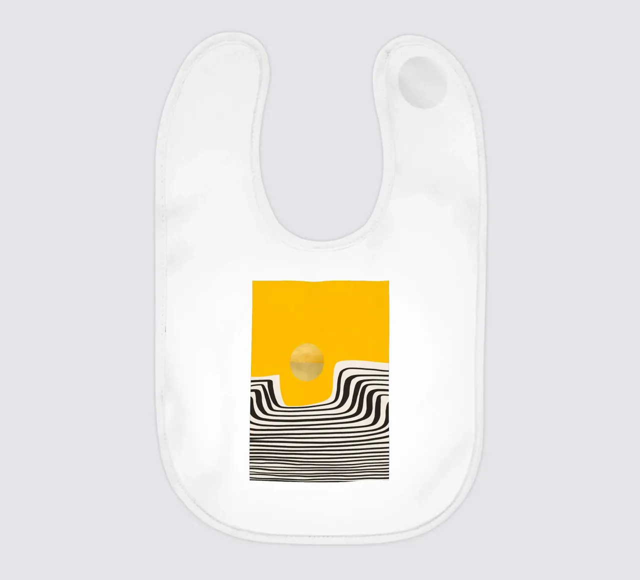 Vista astratta minimale 2 bavaglino da James M Coyle