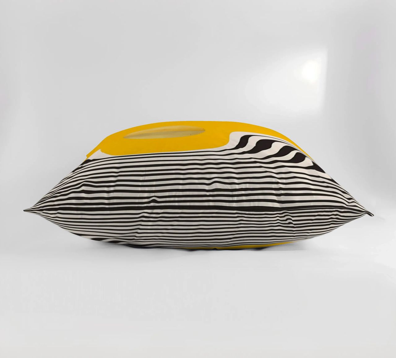 Minimal Abstract View 2 decorative cushion by James M Coyle