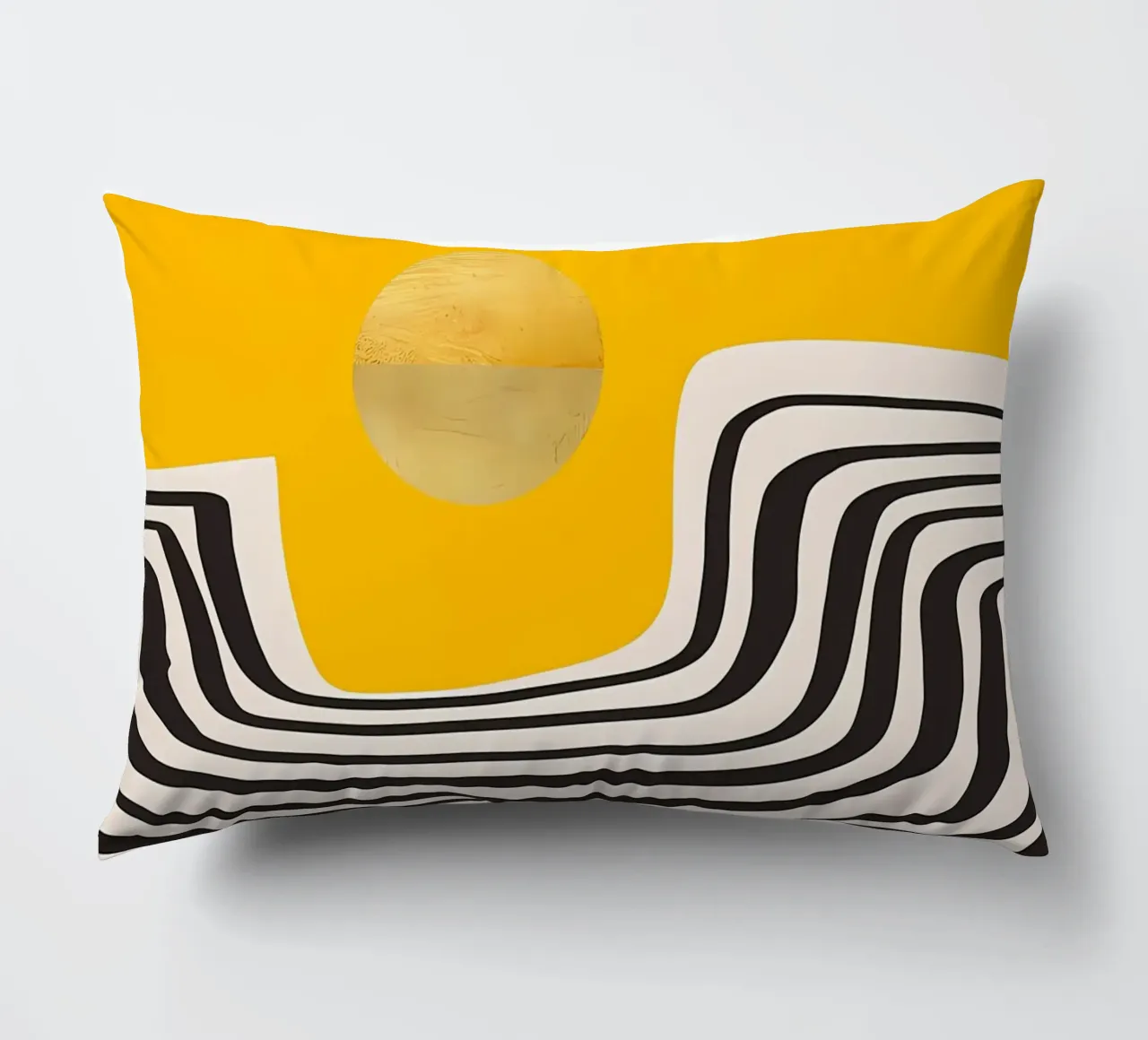 Vue abstraite minimale 2 coussin de James M Coyle