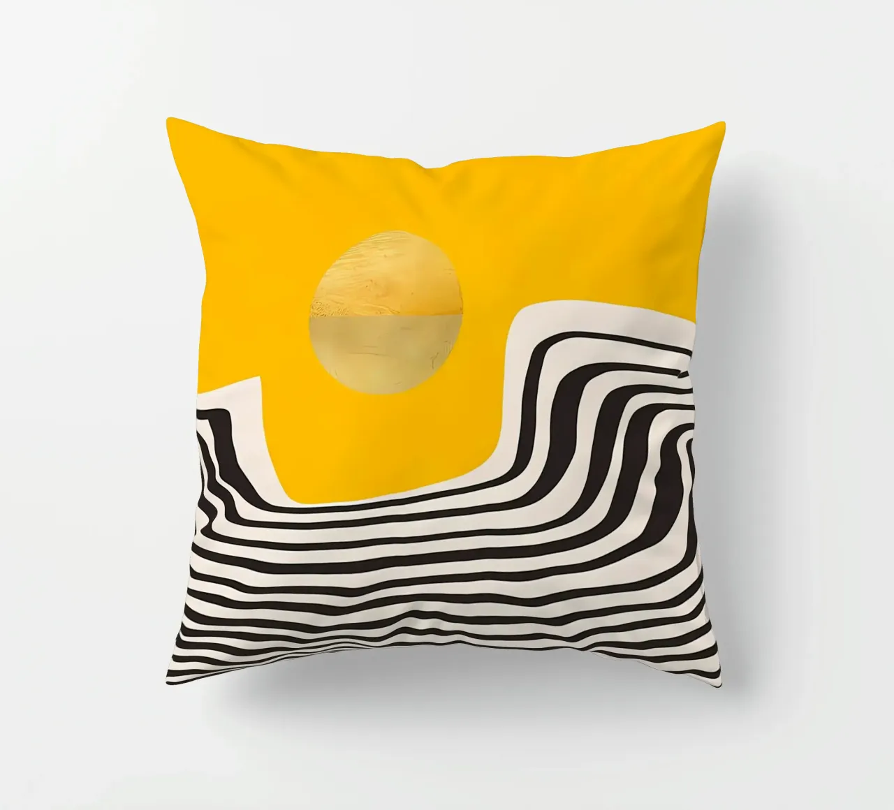 Vue abstraite minimale 2 coussin de James M Coyle