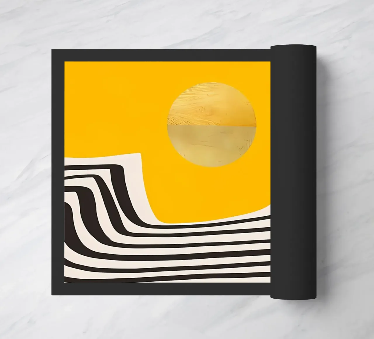 Vue abstraite minimale 2 paillasson de James M Coyle