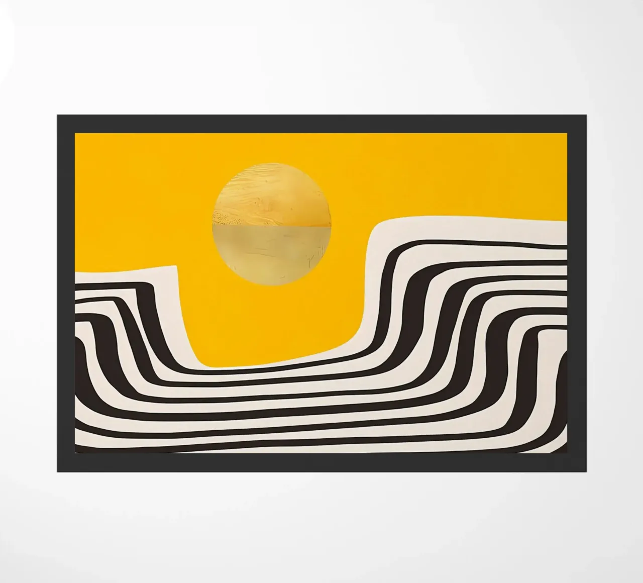 Vue abstraite minimale 2 paillasson de James M Coyle