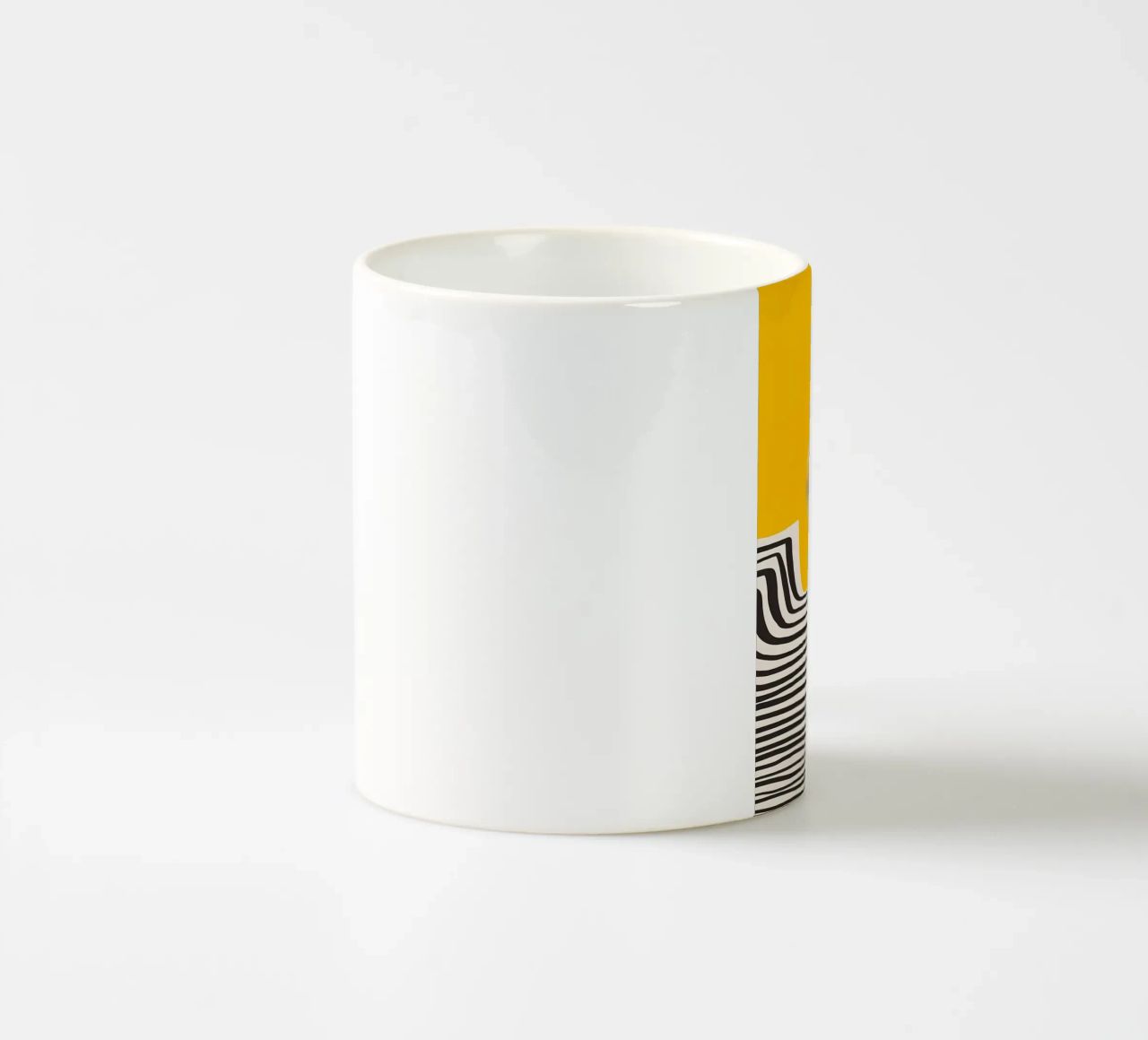 Minimal Abstract View 2 ceramic mug by James M Coyle