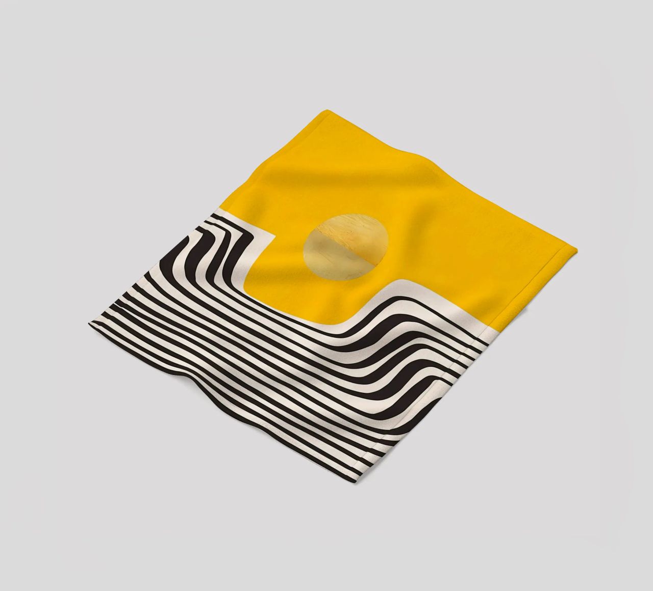 Minimal Abstract View 2 fleece blanket by James M Coyle