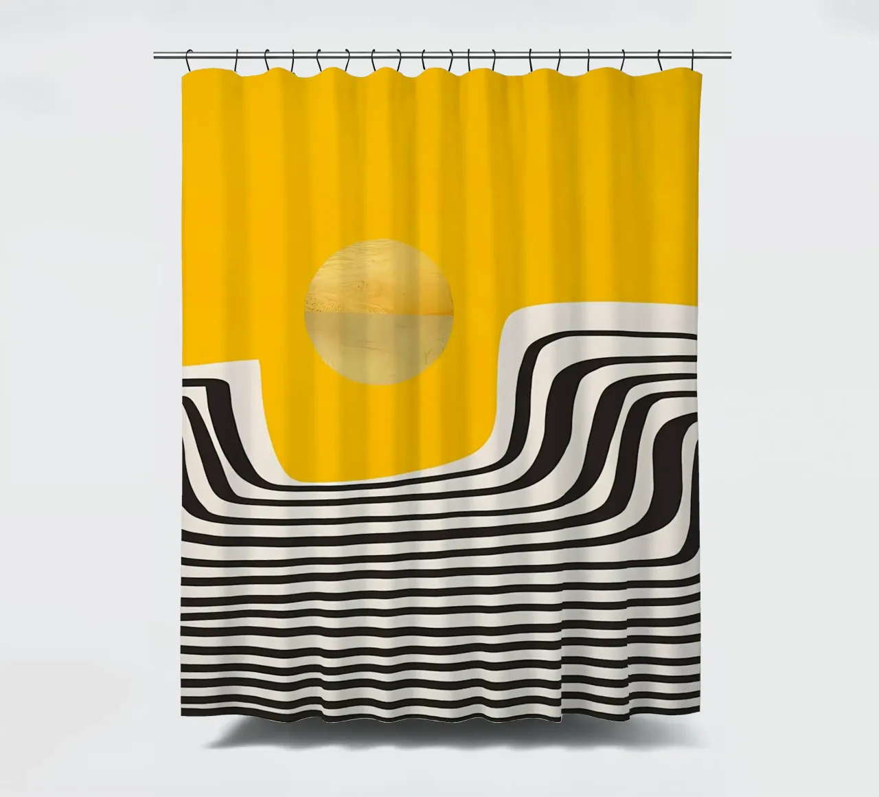 Vista astratta minimale 2 tenda da doccia da James M Coyle