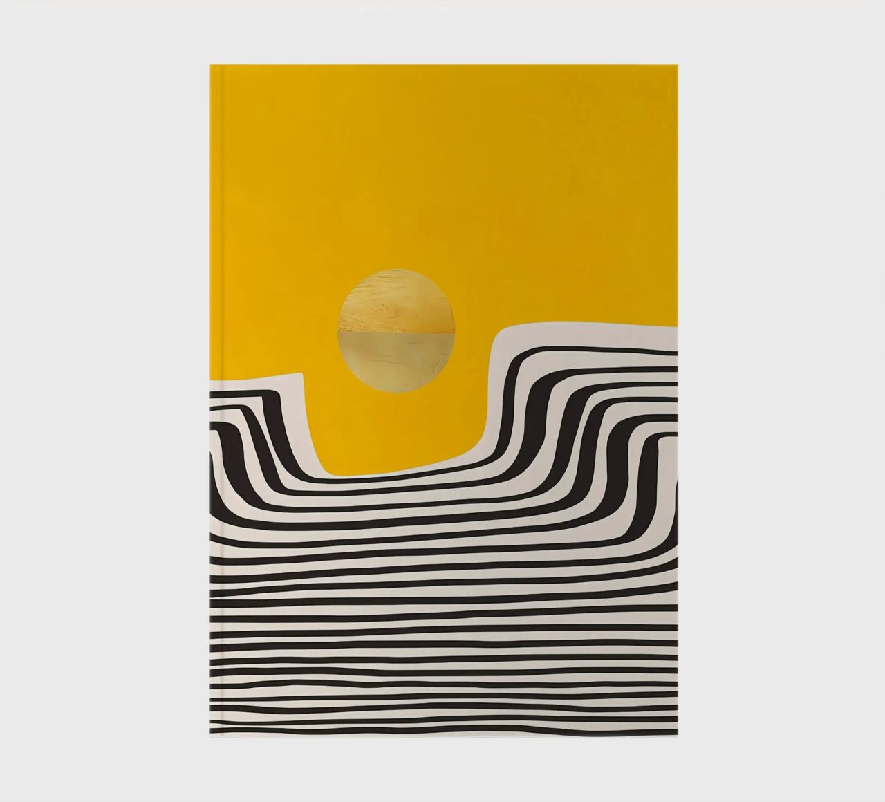 Minimal Abstract View 2 notebook by James M Coyle
