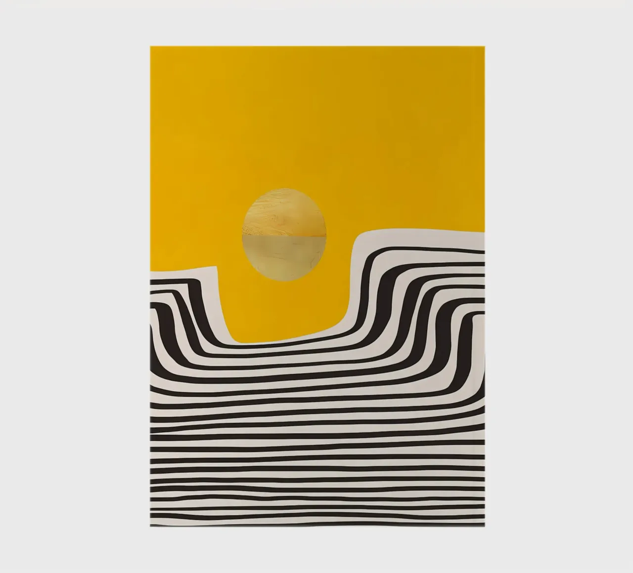 Minimale abstrakte Ansicht 2 Notizbuch von James M Coyle