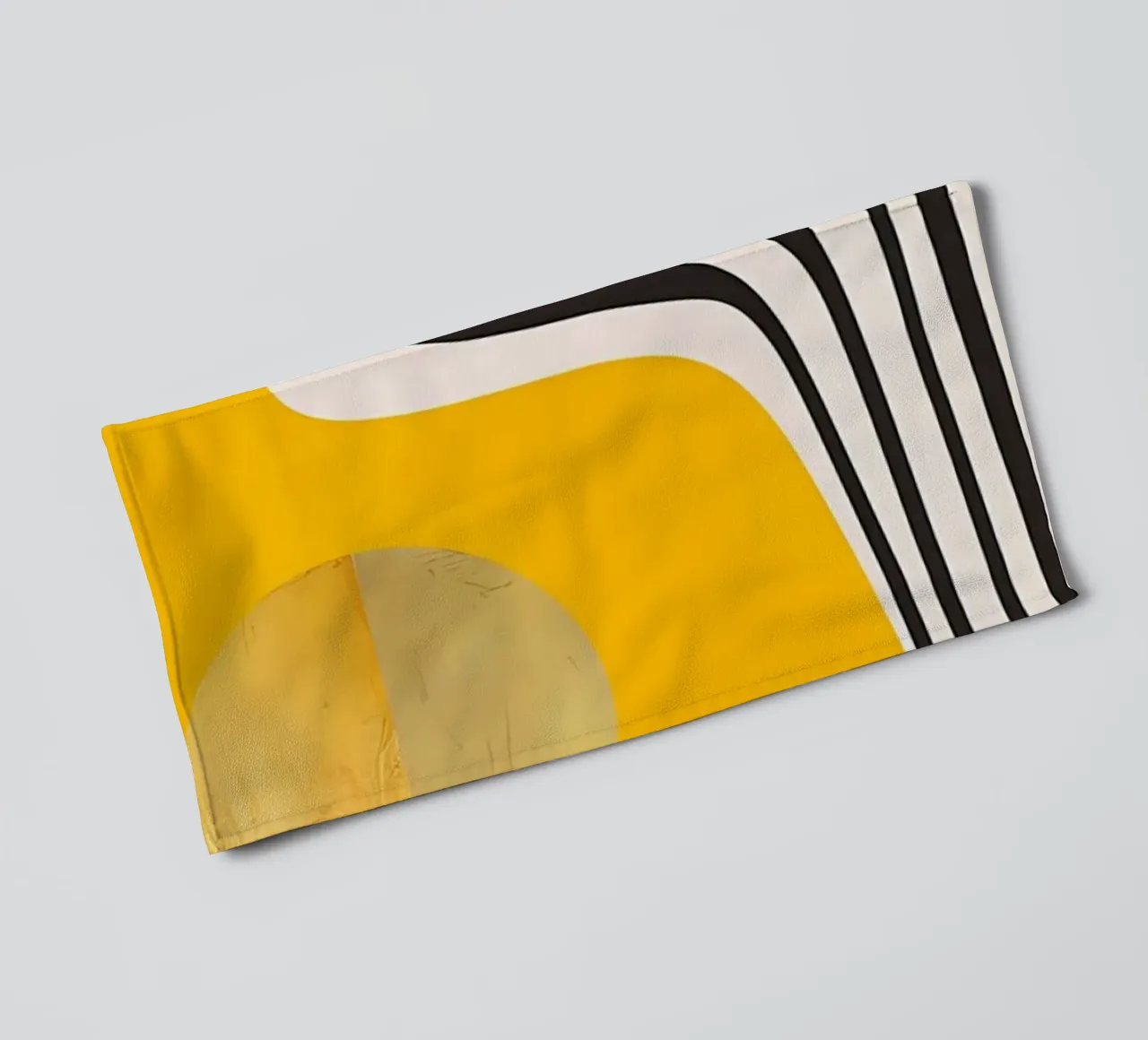 Minimal Abstract View 2 towel by James M Coyle