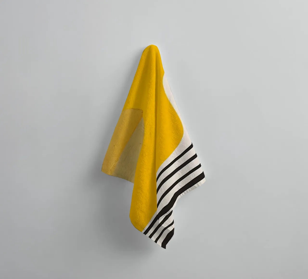 Minimal Abstract View 2 towel by James M Coyle