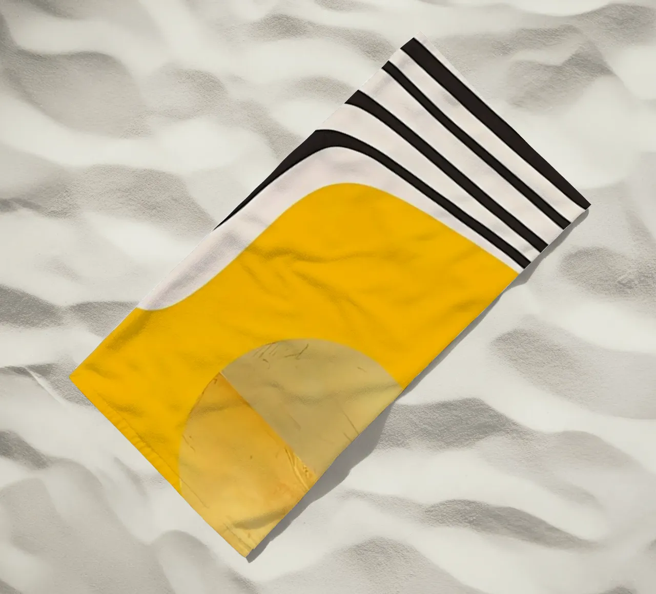 Minimale abstracte weergave 2 strandhanddoek van James M Coyle