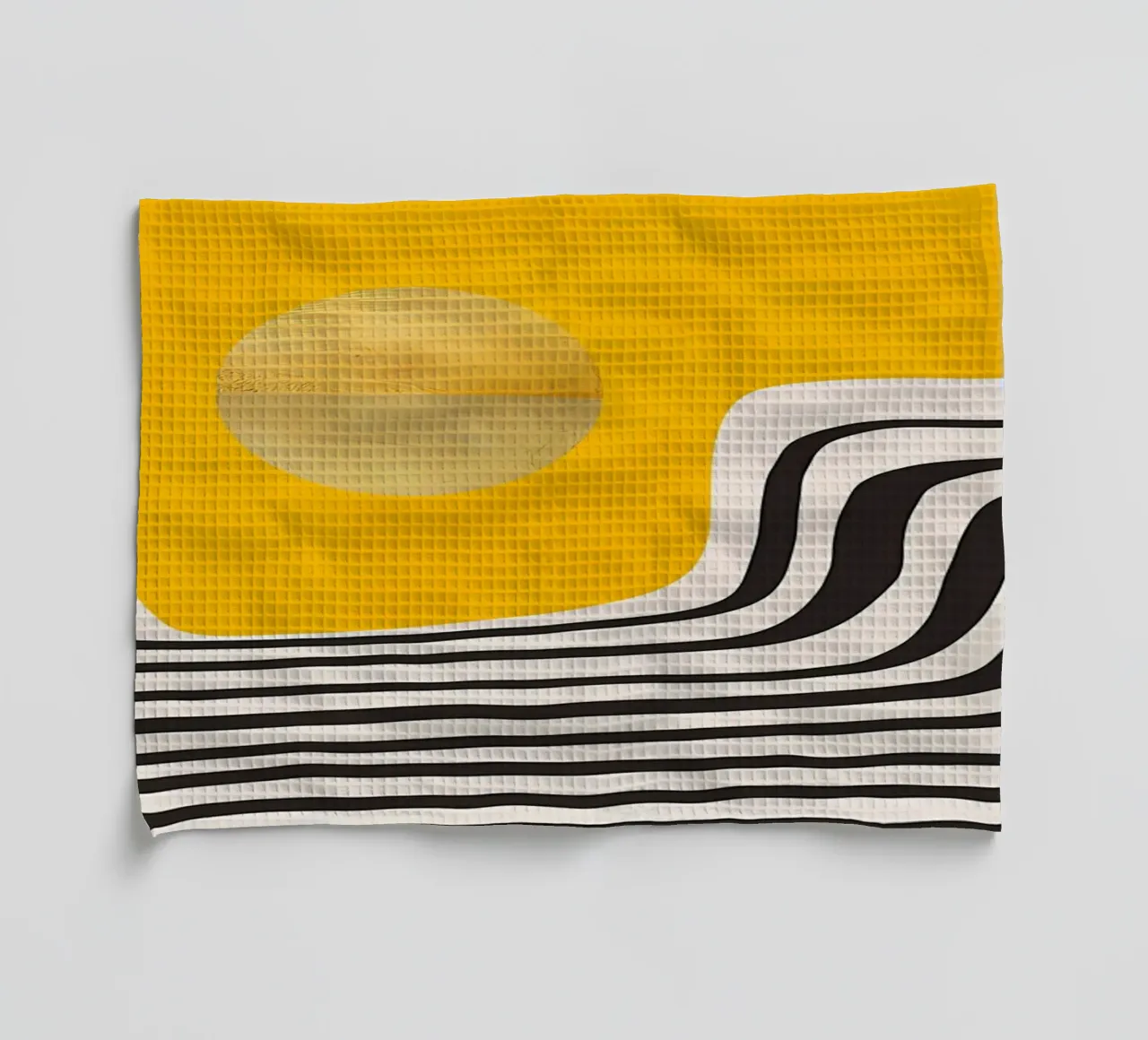 Vue abstraite minimale 2 torchon de James M Coyle