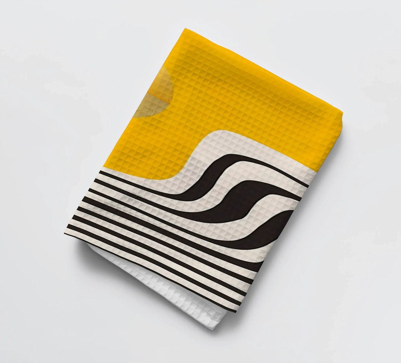 Minimal Abstract View 2 tea towel by James M Coyle