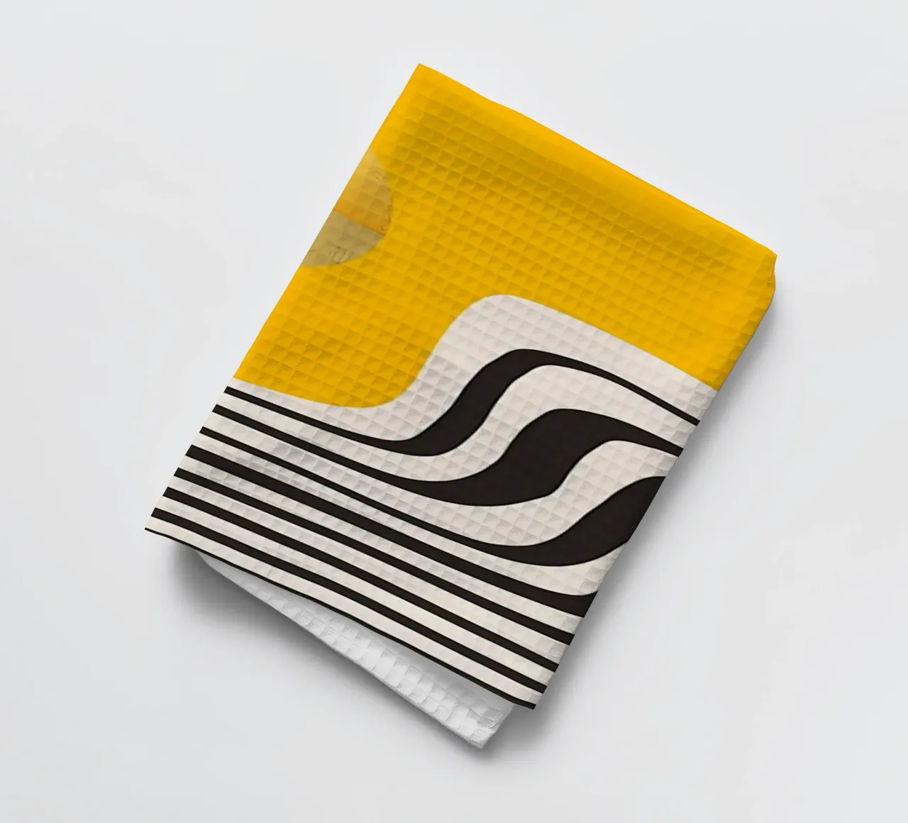 Vue abstraite minimale 2 torchon de James M Coyle