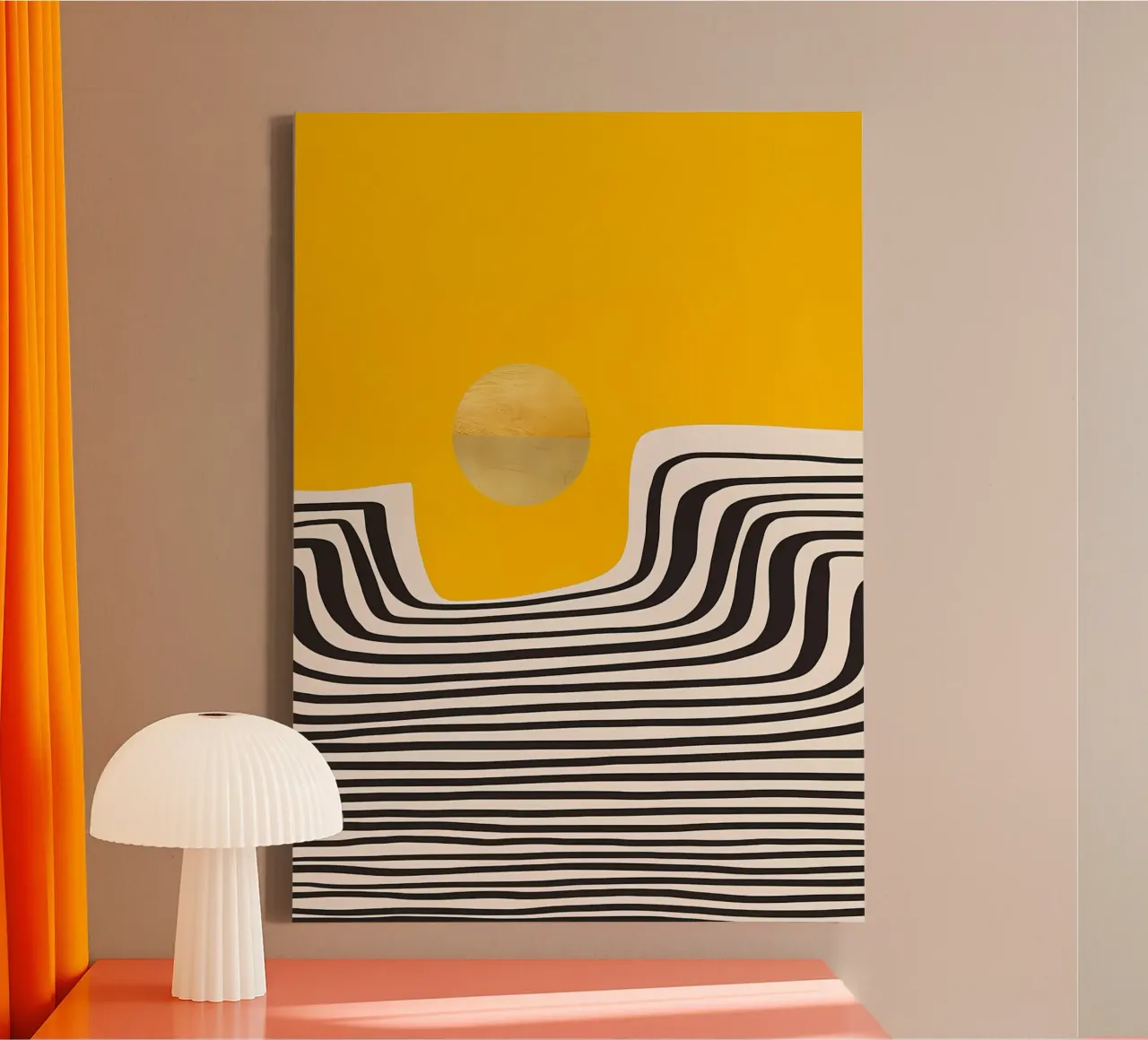 Minimale abstrakte Ansicht 2 Leinwand von James M Coyle