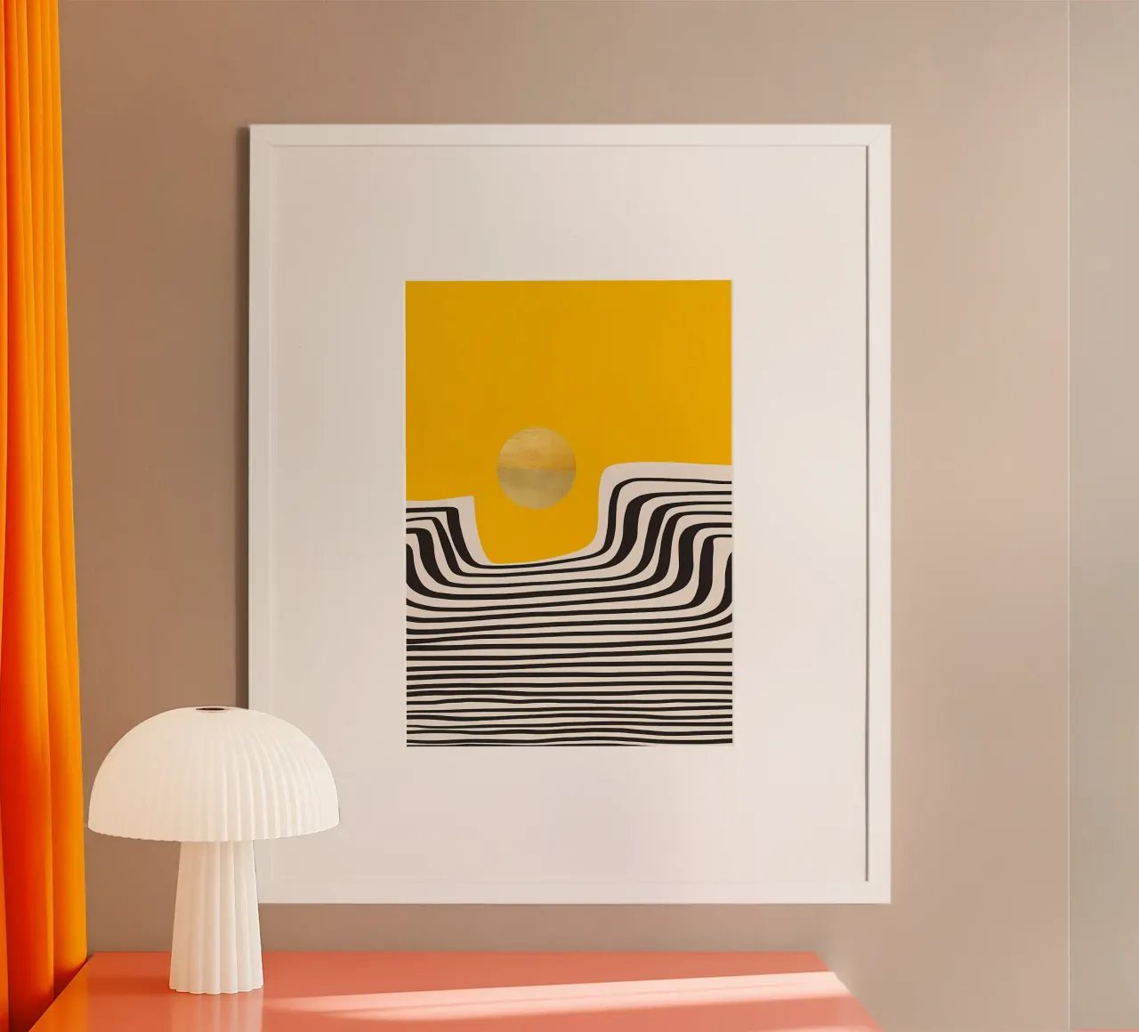 Minimale abstrakte Ansicht 2 Hahnemühle von James M Coyle