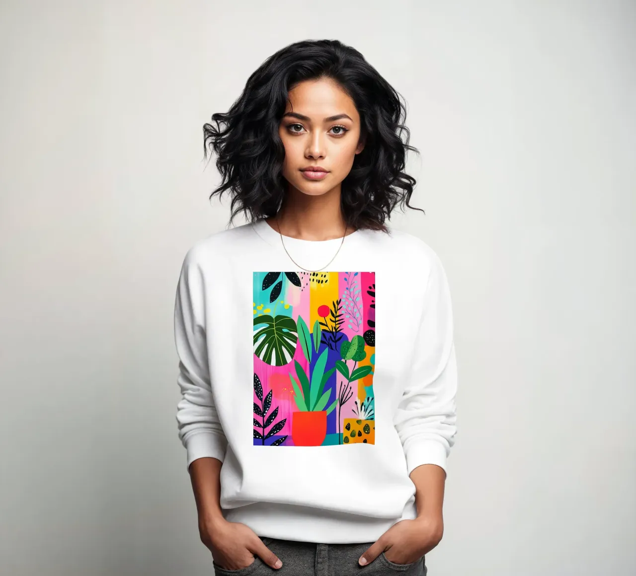 Design botanico felpa da Justyna Jaszke JBJart